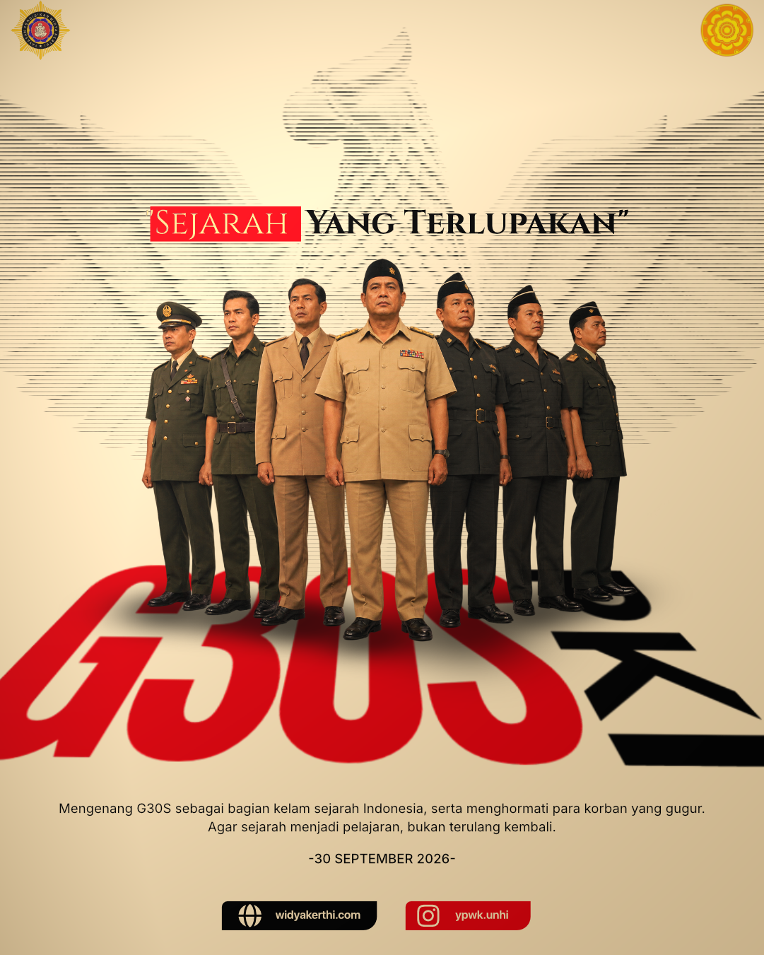 Mengenang Peristiwa G30S, Menjadikan Sejarah sebagai Pelajaran